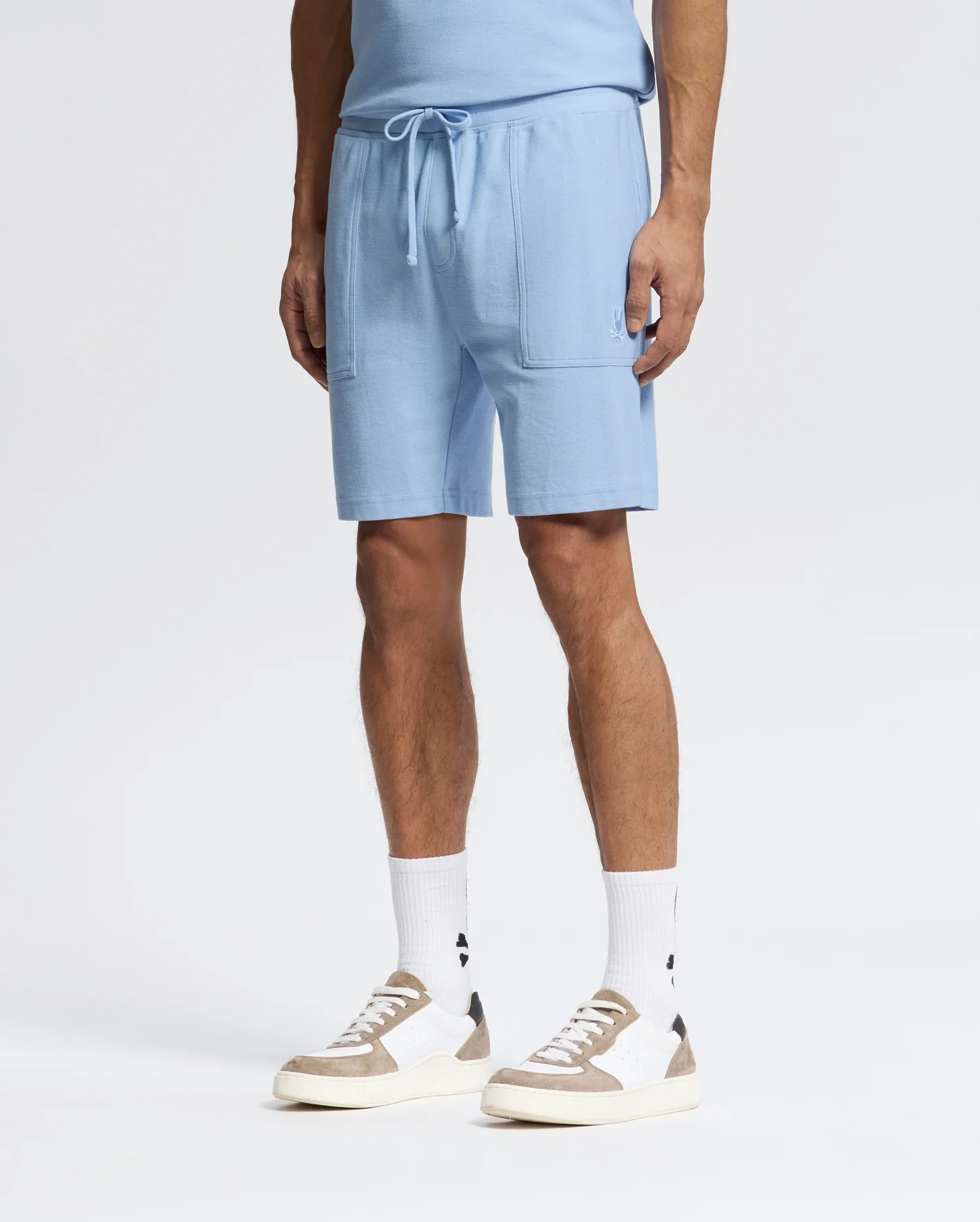 MENS TAYLOR LIGHT PIQUE SWEATSHORT - B6R344F200 - Image 4