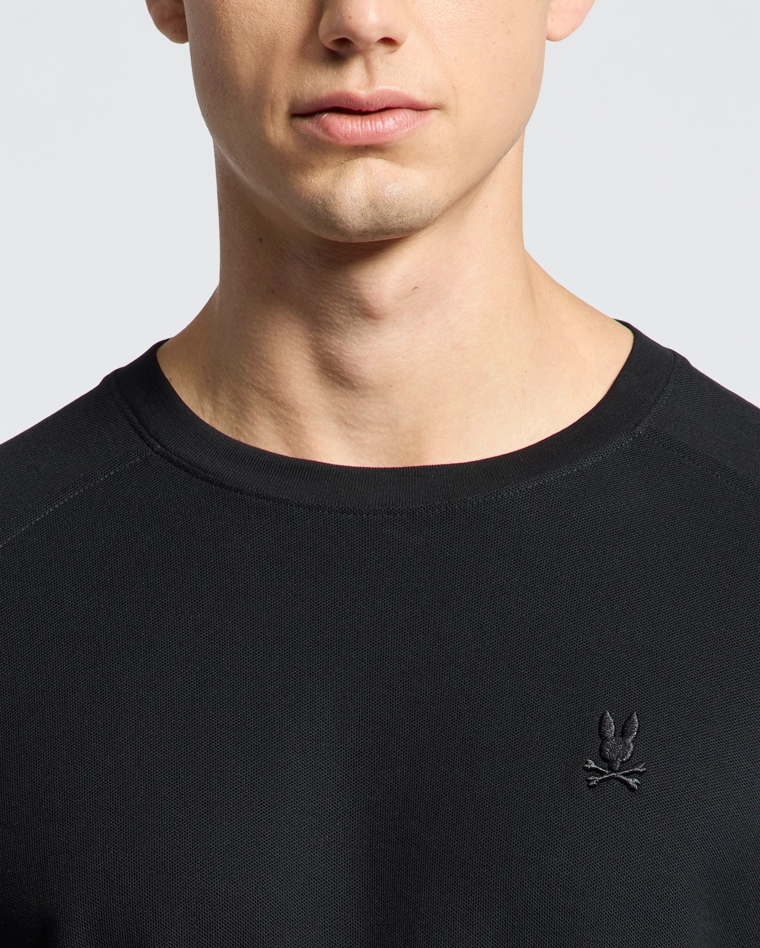 MENS TAYLOR PIQUE LONG SLEEVE TEE - B6T580F200 - Image 3