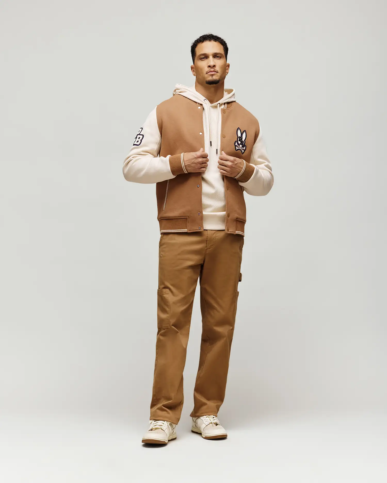 MENS WADE KNIT VARSITY BOMBER - MO110002﻿0 - Image 5