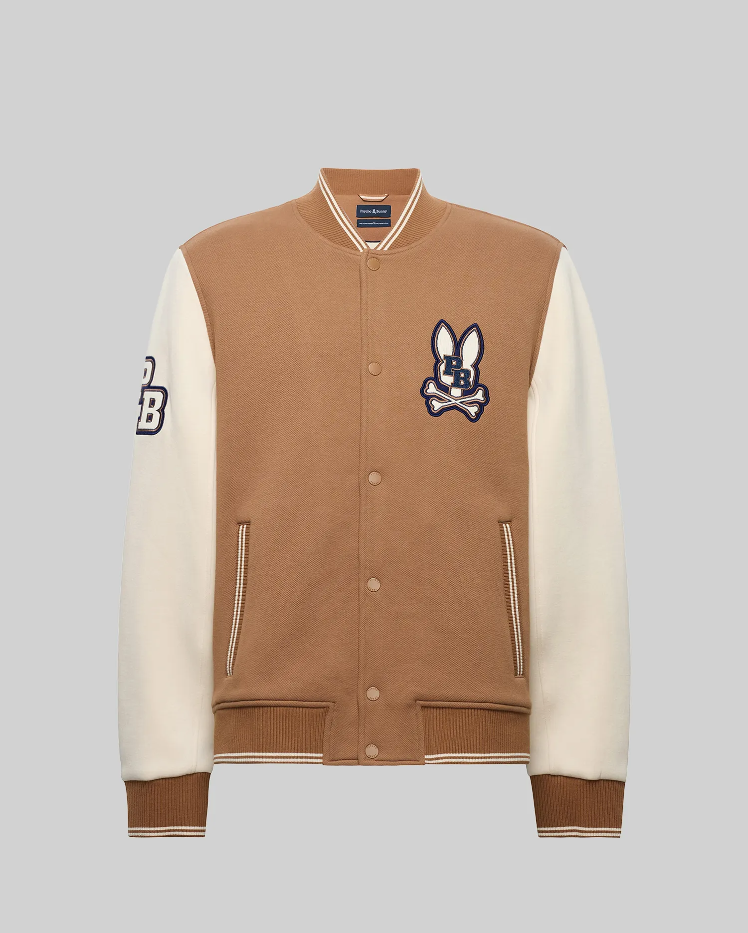 MENS WADE KNIT VARSITY BOMBER - MO110002﻿0 - Image 7