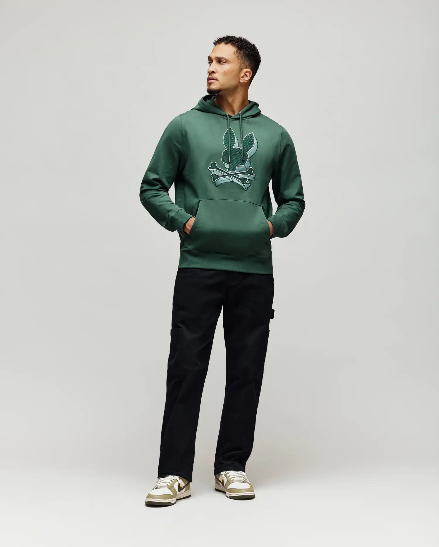 MENS ZAL 3D BUNNY HOODIE - MT0500147 - Image 4