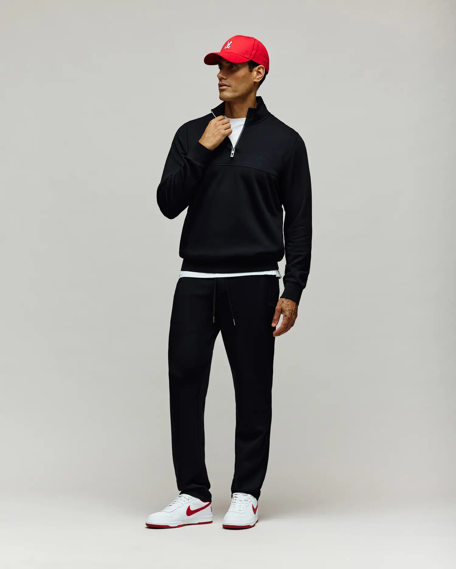 MENS ZEKE 1/4 MOCK ZIP PULLOVER - MT0500109 - Image 4